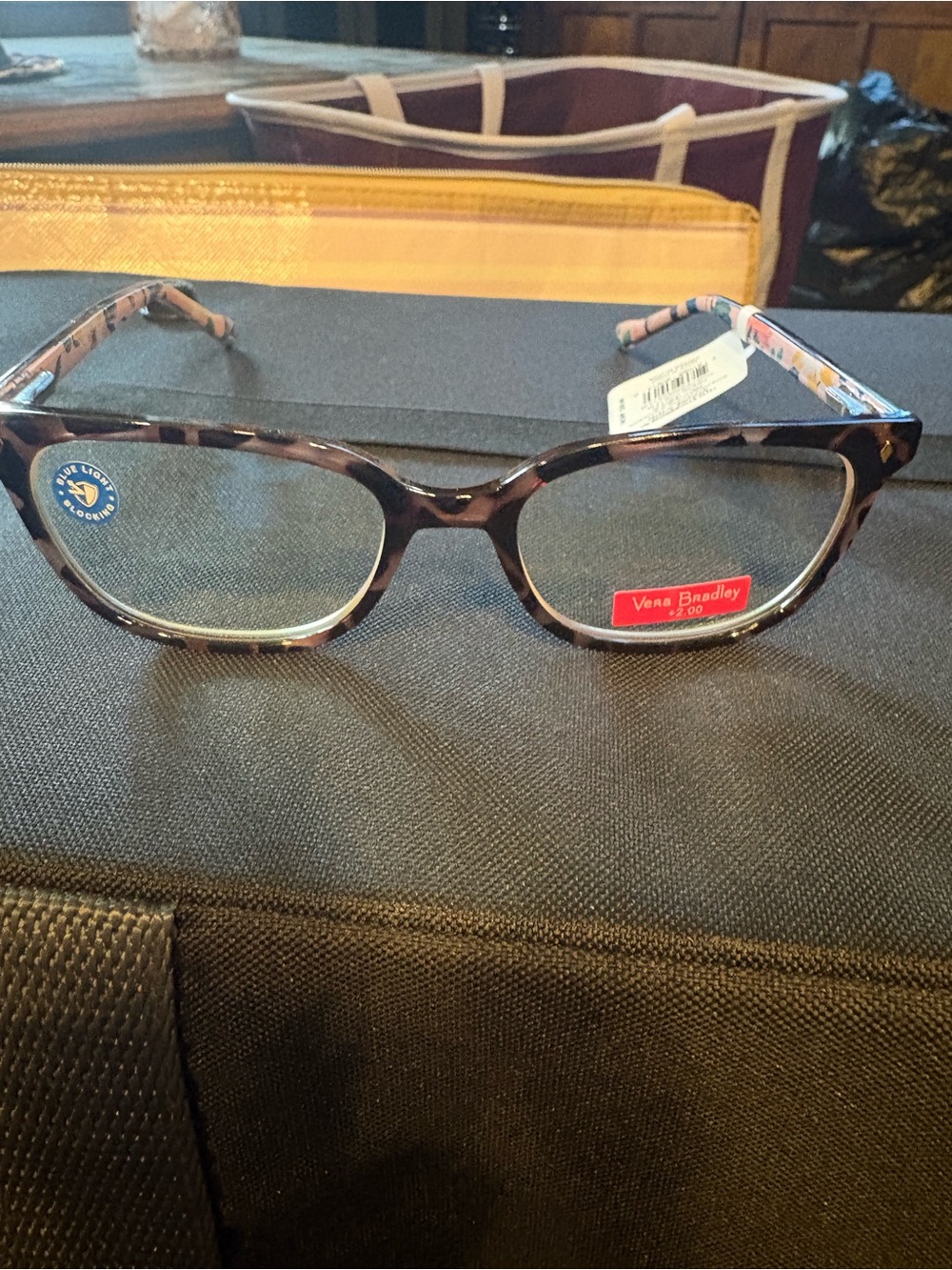 Vera Bradley Brown & Pink Eyeglasses 2.0